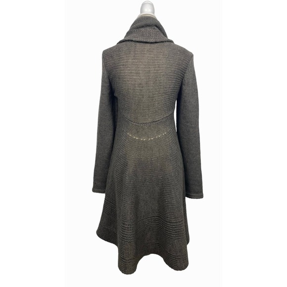 FDJ French Dressing Jeans Gray Alpaca Wool Blend Cardigan Sweater Small Classic - Picture 4 of 10